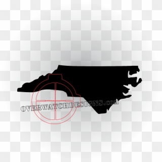 North Carolina State Outline Png - Emblem Clipart