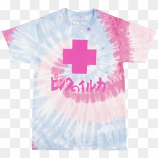 Pink Dolphin Promo Tie Dye T Shirt Mens Fall 2018 Tee - Pink Dolphin Plus Logo Clipart