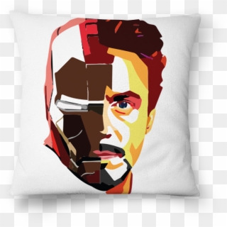 Almofada Homem De Ferro - Tony Stark Iron Man Art Clipart