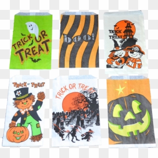 For Your Shopping Pleasure Is A Set Of 6 Halloween - Cartoon Clipart