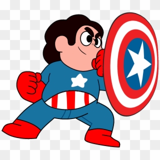356kib, 1680x1428, Steven Universe Captain America - Shield Steven Universe Clipart