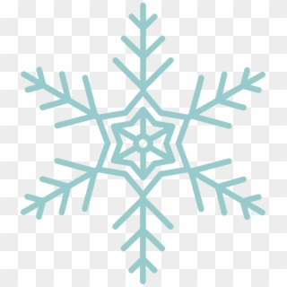 Winter Icon Png , Png Download - Basic Snowflake Clipart