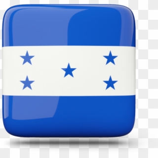 Honduras Flag Rectangle Shape - Honduran Flag Clipart