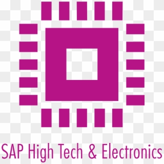 Sap High Tech & Electronics Logo Png Transparent - Microcontroller Logo Clipart