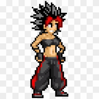 Caulifla Dark - Cartoon Clipart