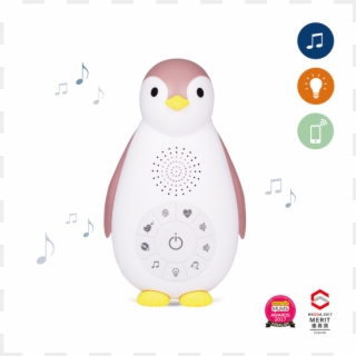 Zazu Μουσικός Πιγκουίνος Με Bluetooth Και Φως Νυκτός Clipart