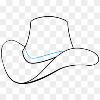 Cowboy Hat Drawing Png - Cowboy Hat To Draw Clipart