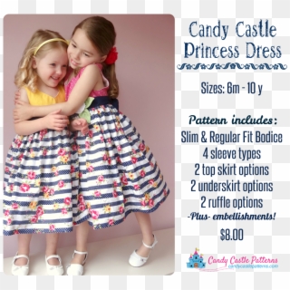 Candy Castle Princess Dress By Candy Castle Patterns Clipart