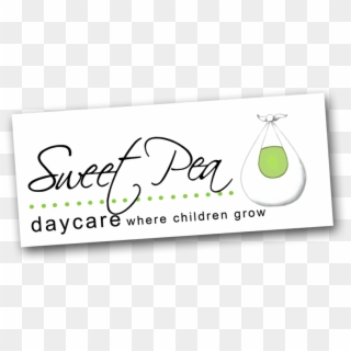Sweet Pea Logo - Calligraphy Clipart