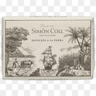 “chocolate A La Piedra” Simón Coll - Simon Coll Xocolata A La Pedra Clipart