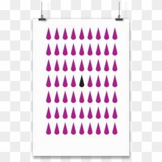 Purple Rain Is Less Purple Now - Triangle Clipart