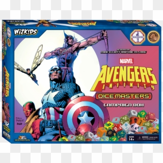 Dice Masters At Origins - Marvel Dice Masters Avengers Infinity Campaign Box Clipart