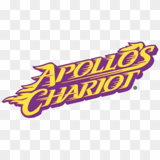 Apollos Chariot Logo Png Transparent - Apollo's Chariot Roller Coaster Clipart