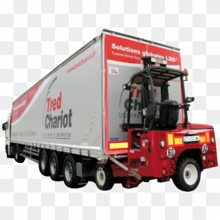 200 Trucks Mounted Forklift - Tred Chariot Clipart