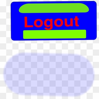 How To Set Use Logout Deisign Svg Vector - Oval Clipart