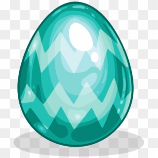 Aquamarine Egg - Circle Clipart