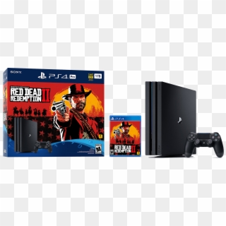 Png - Ps4 Pro Red Dead Redemption 2 Clipart