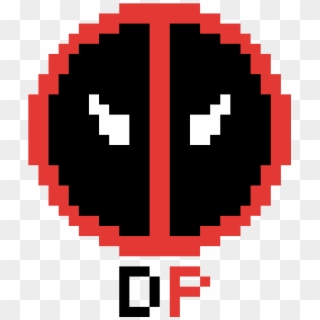 Deadpool Logo - Deadpool Logo Pixel Art Clipart