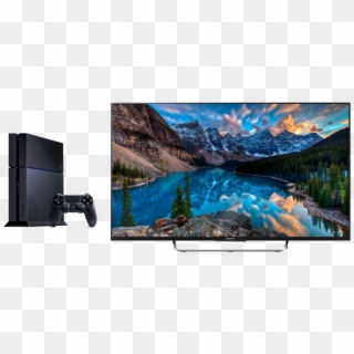 Sony Tv And Ps4 - Sony Kdl 50w800c Clipart
