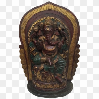 Fg Toon Ganesha - Carving Clipart