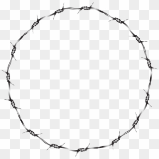 28 Collection Of Barbed Wire Clipart Border - Png Download
