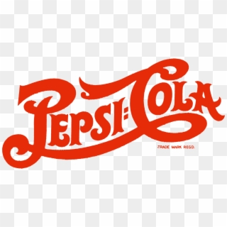 Logo Drinks Coca-cola Pepsi Fizzy Free Png Hq Clipart - Pepsi Cola Logo 1940 Transparent Png
