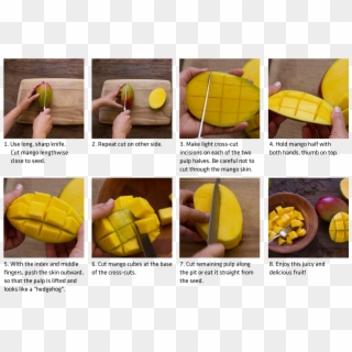 07 17 13 How To Cut A Mango - Cut And Eat Mango Clipart