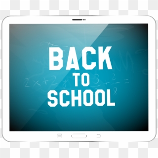 White Tablet Back To School Clipart