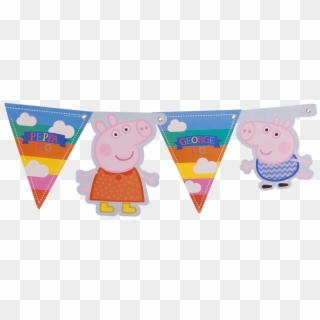 Peppa Pig Banner - Peppa Pig Clipart