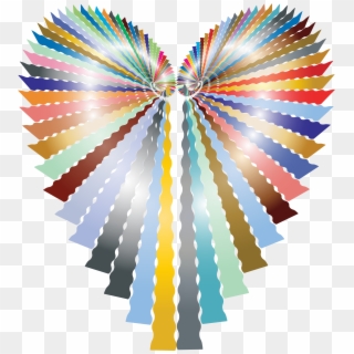 This Free Icons Png Design Of Prismatic Abstract Heart Clipart