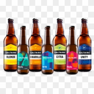 An Assortment Of Beers By Saltaire Brewery - Saltaire Beer Clipart