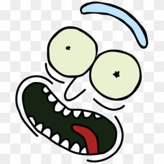 Pickle Rick Face Png Clipart