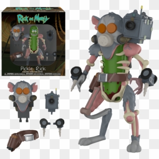 Rick And Morty - Pickle Rick Action Figure Clipart