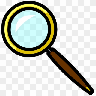 Magnifying Glass Pin - Club Penguin Pins Png Clipart