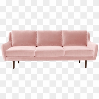 800 X 400 5 - Suede Couch Pink Clipart