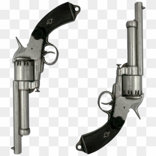 Black Aluminum Pistol - Firearm Clipart