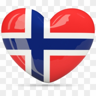 Norway In A Heart Clipart