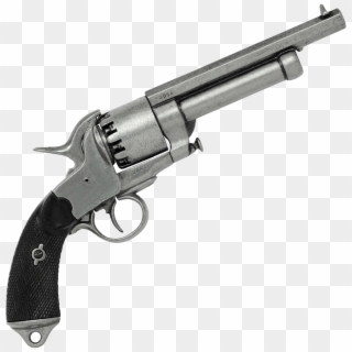 American Civil War Pistol - American Civil War Revolver Clipart