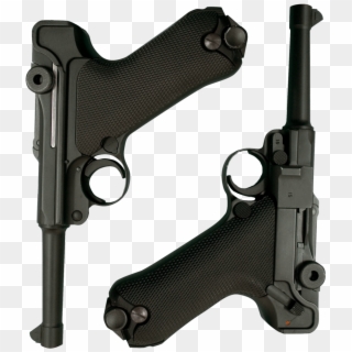 Black Hand Pistol - Firearm Clipart