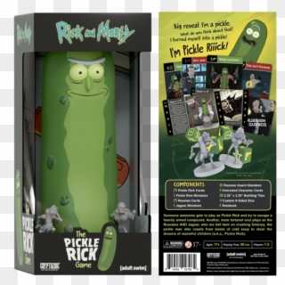 1 Of - Pickle Rick Game Clipart