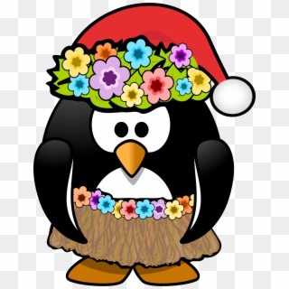 This Free Icons Png Design Of Christmas In July Penguin Clipart
