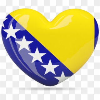 Bosnia And Herzegovina Heart Clipart