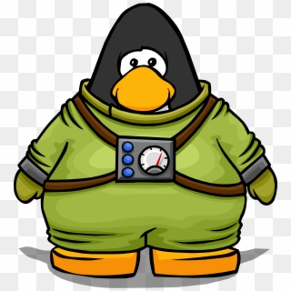 Divers Suit From A Player Card - Club Penguin With Scarf Clipart