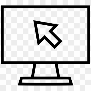 Computer Arrow Icon Png - Pc Click Icon Png Clipart