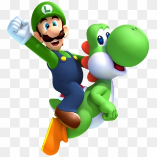 Luigi Png Image - New Super Mario Bros Wii Clipart