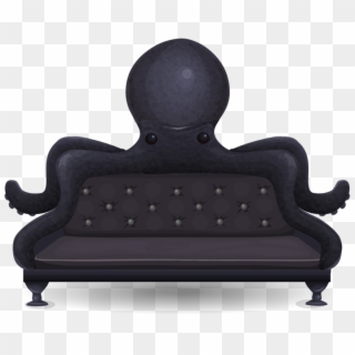 Related Cliparts - Octopus Sofa - Png Download