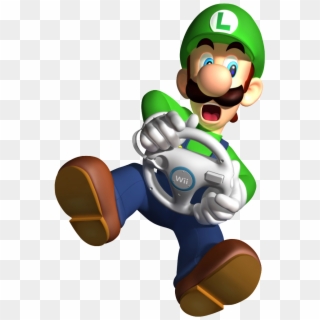 Luigi - Mario Kart Wii Mario And Luigi Clipart