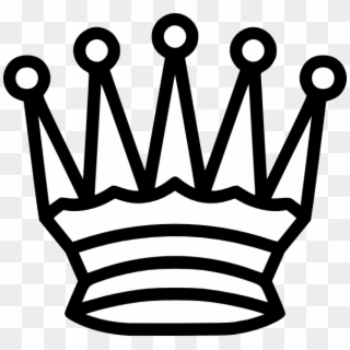 Queens Crown Png - Chess Queen Icon Clipart