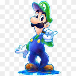 Luigi Clipart Angry - Mario And Luigi Dream Team Luigi - Png Download