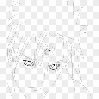 Uchiha Madara Kaguya Epic Face Line Art Clipart 527696 Pikpng - roblox madara face